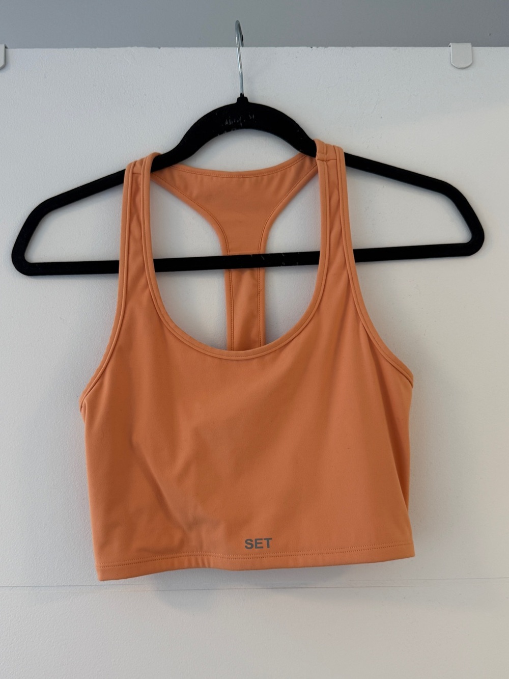 SET Active Sportbody Racerback Crop Tank Orange S